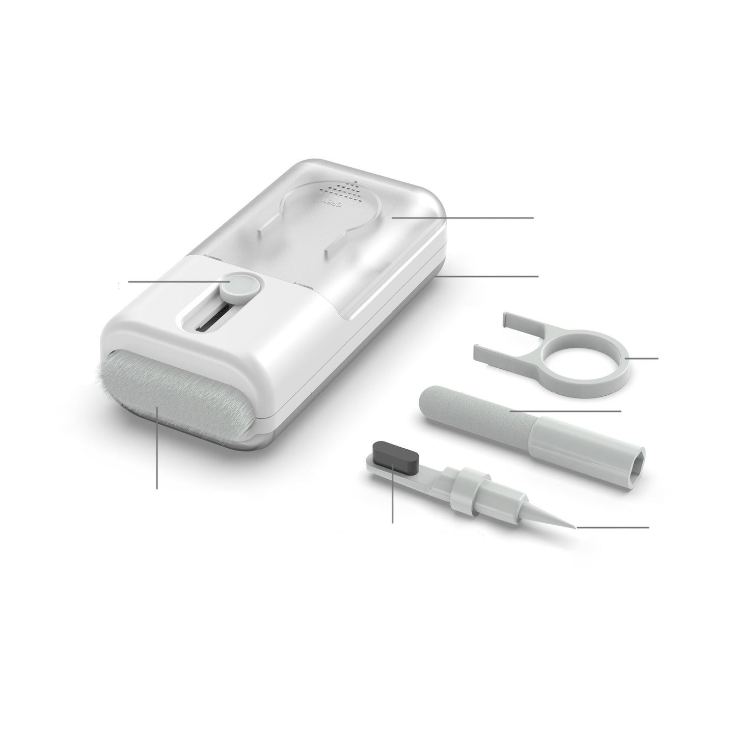 New 6-In-1 Bluetooth Headset Cleaning Kit Pen